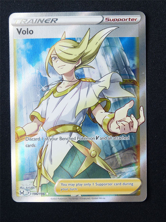 Volo 196/196 Textured Holo - Pokemon Card #5YJ