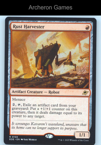 Rust Harvester 159 R MTG Card Edge of Eternities