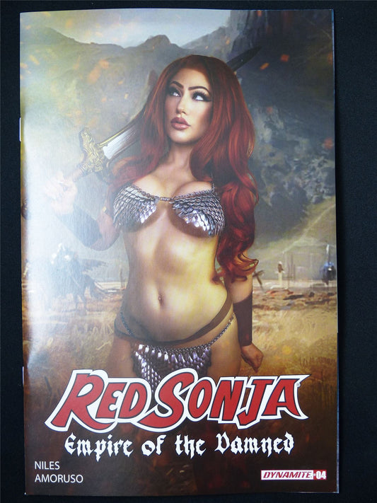 RED Sonja: Empire of the Damned #4 cosplay Cvr - Jul 2024 Dynamite Comic #39E