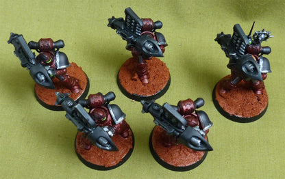 MKII Tactical Squad with upgrades set of 5 - Adepta Astartes - Warhammer HH #527