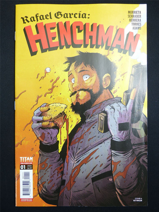 Rafael Garcia: HENCHMAN #1 Cvr A - Apr 2026 Titan Comic #4LR
