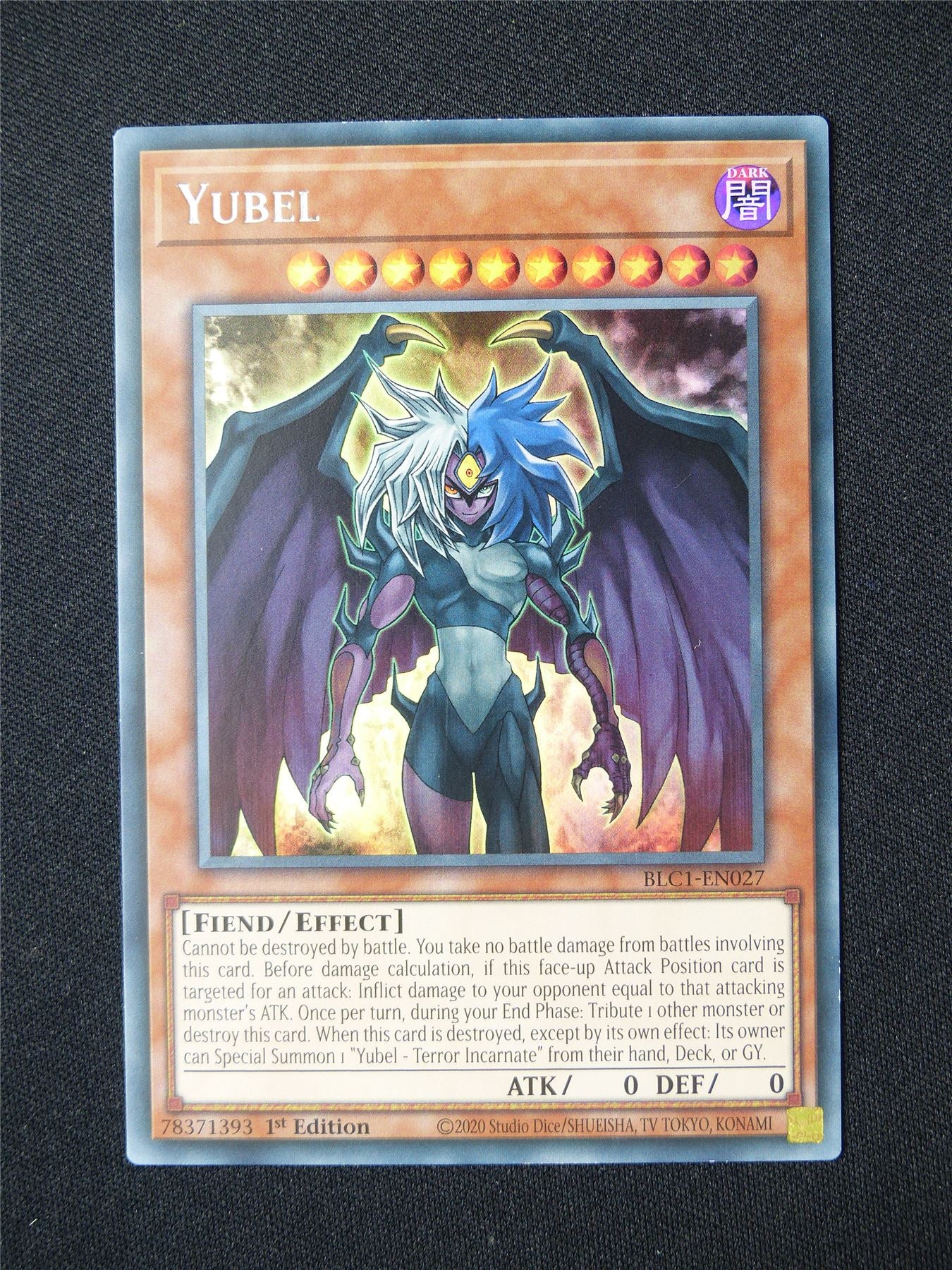 Yubel BLC1 Ultra Rare - 1st ed Yugioh Card #3SK