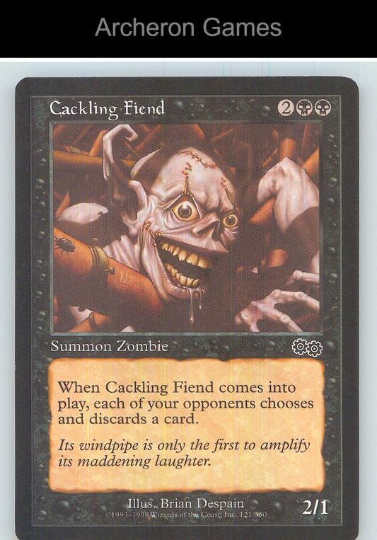 Cackling Fiend USG 121 C MTG Card NM/EX+