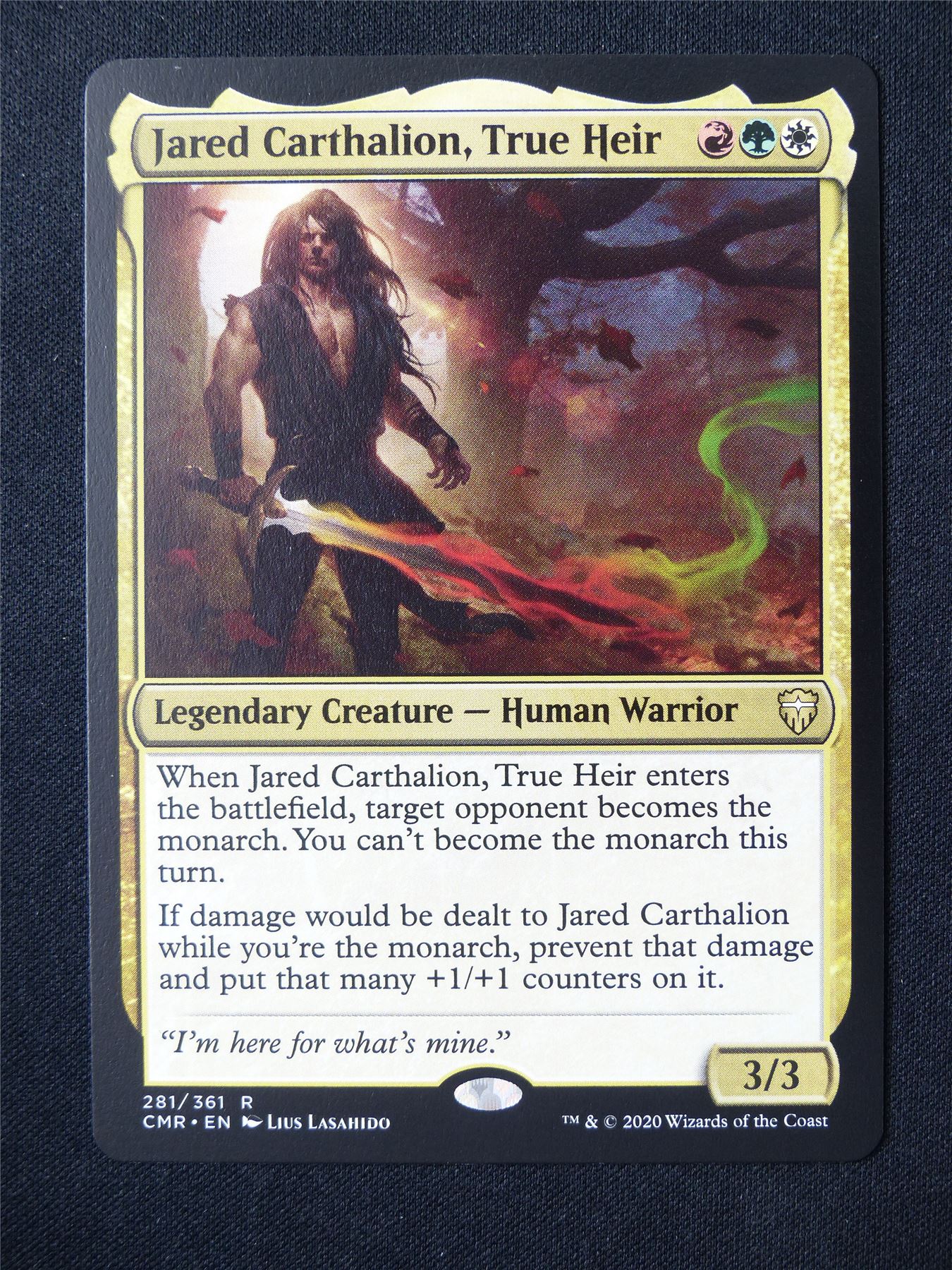 Jared Carthalion True Heir - CMR - Mtg Card #5DH