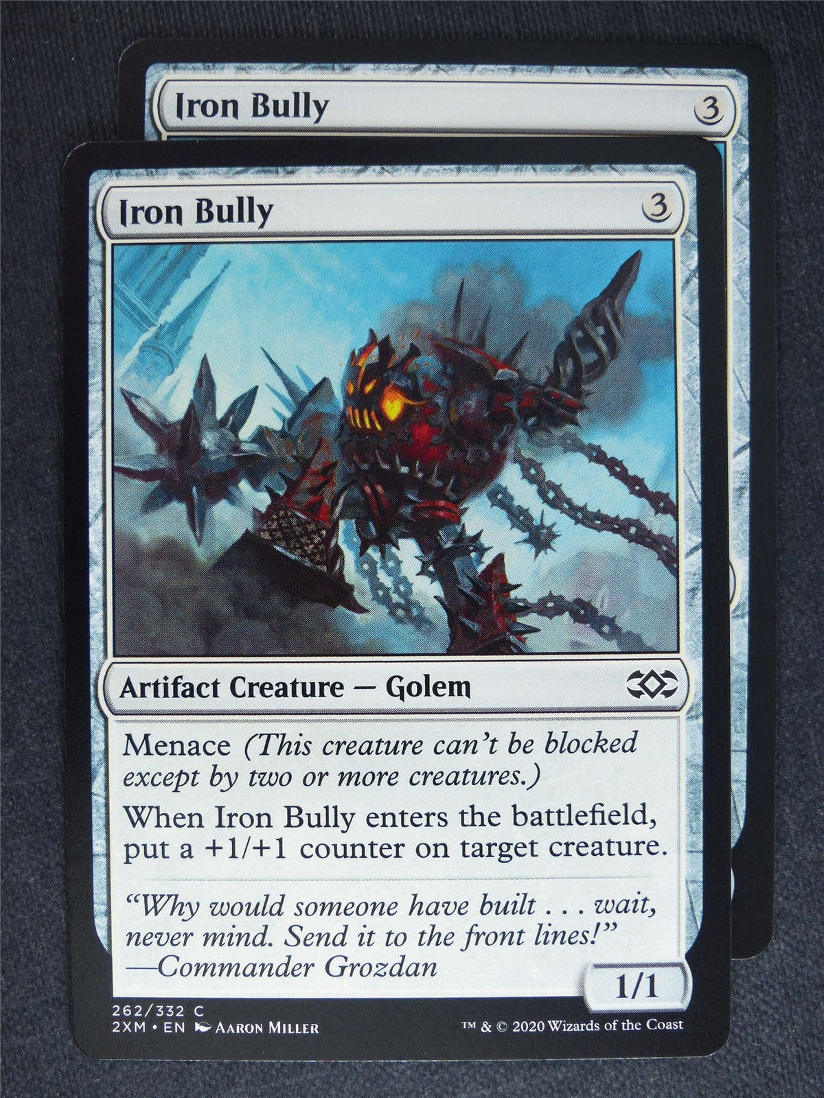 Iron Bully x2 - Double Masters - Mtg Magic Cards #5R