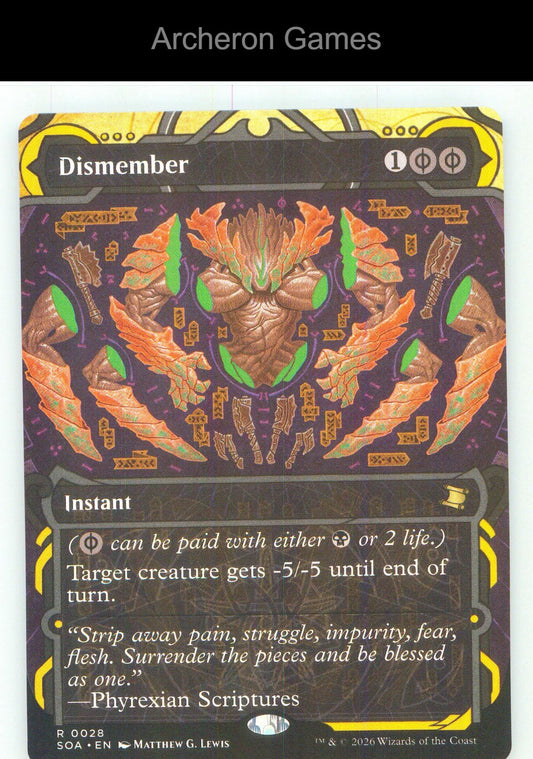 Dismember SOA 28 R MTG Card NM/EX+