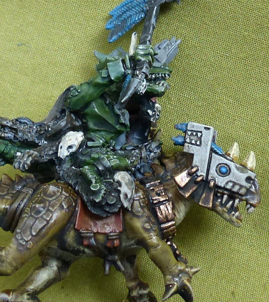 Rider on Cold one painted - Seraphon - Warhammer AoS #2OW