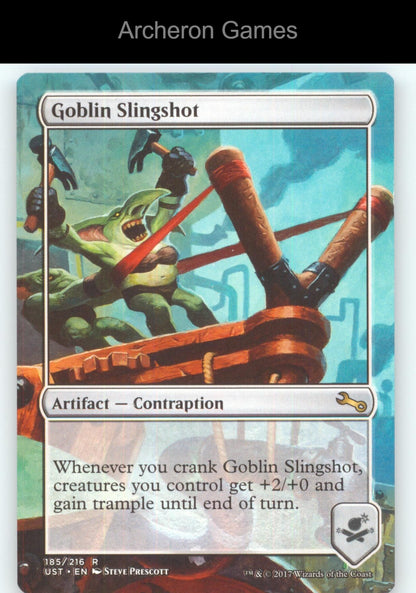 Goblin Slingshot 185 R MTG Card Unstable