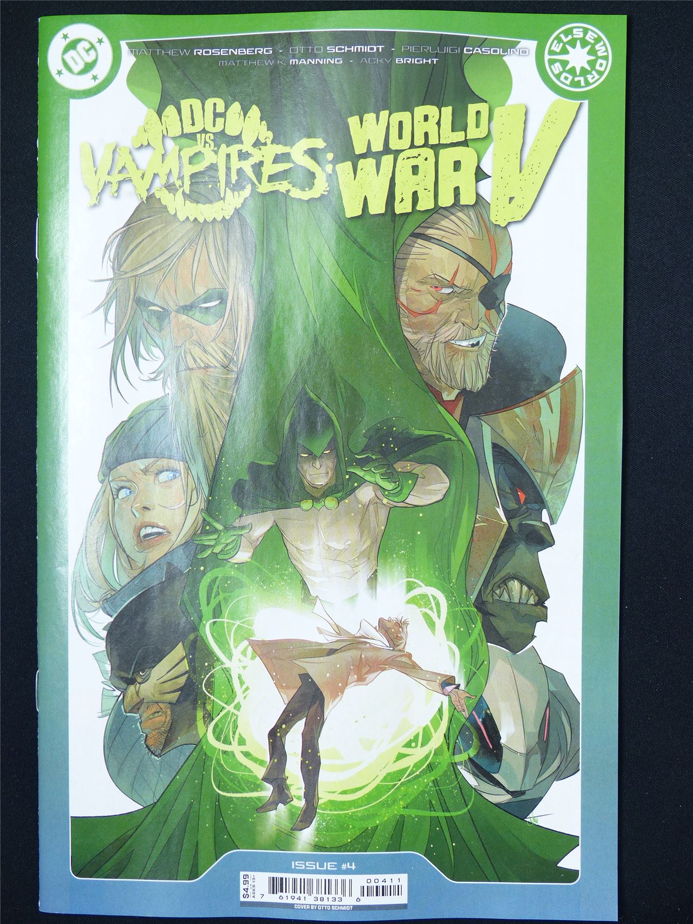 DC vs Vampires: World War V #4 - B&B Jan 2025 DC Comic #3U7