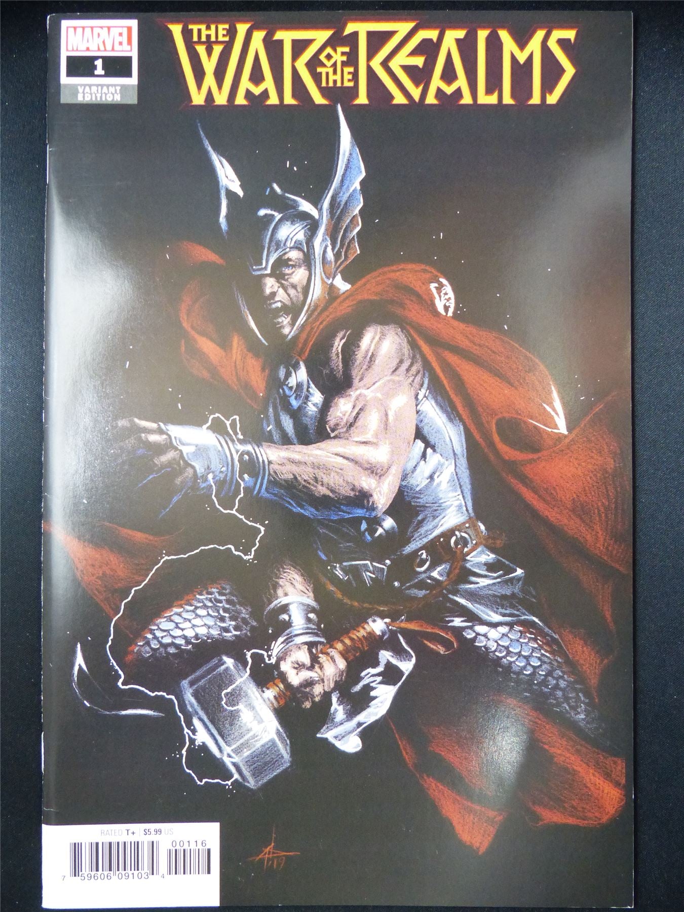 The WAR of the Realms #1 Dell Otto Variant 1:10 - Marvel Comic #RG