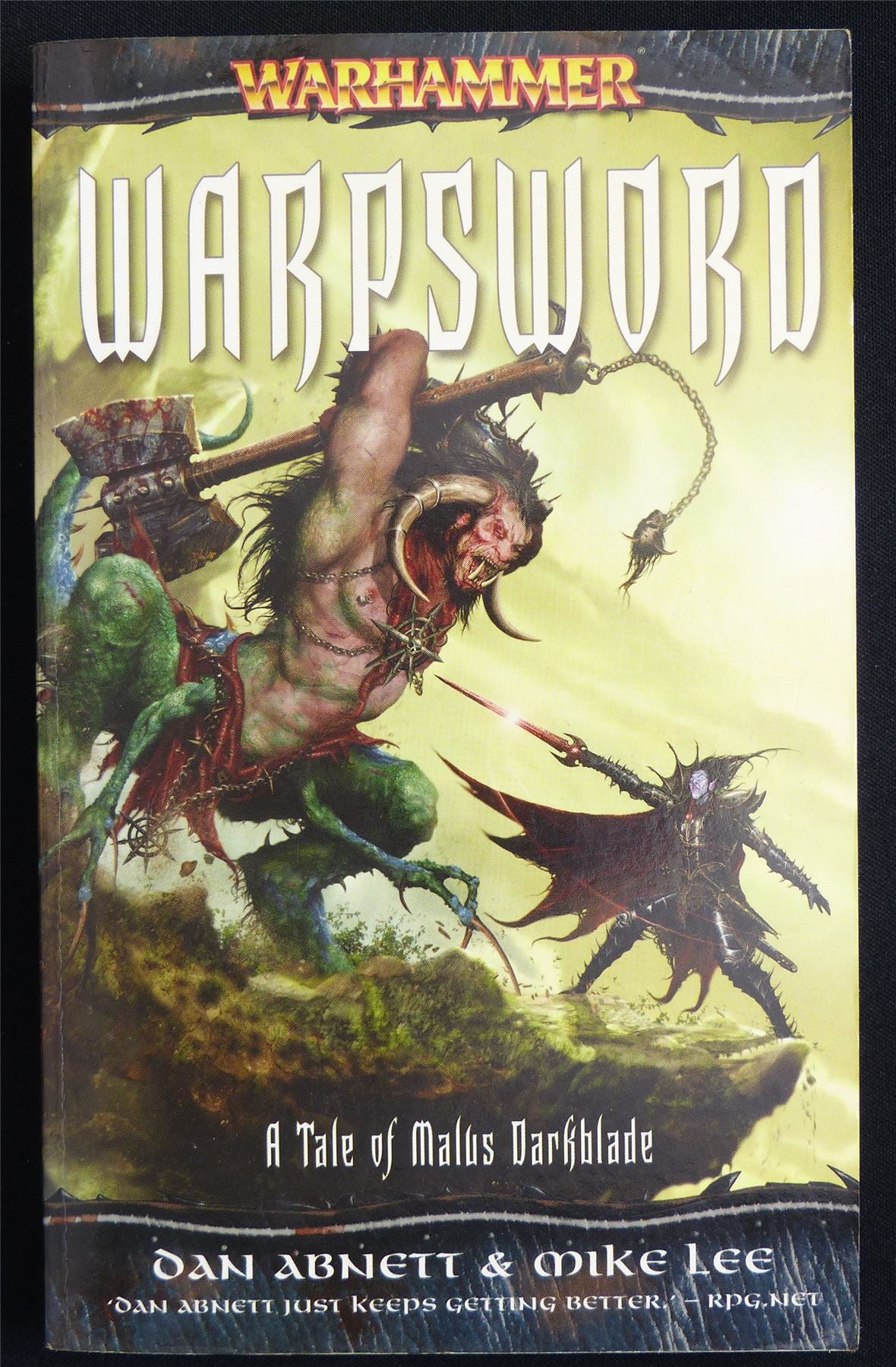 Warpsword: A Tale of Malus Darkblade - Warhammer Novel Softback #2L1