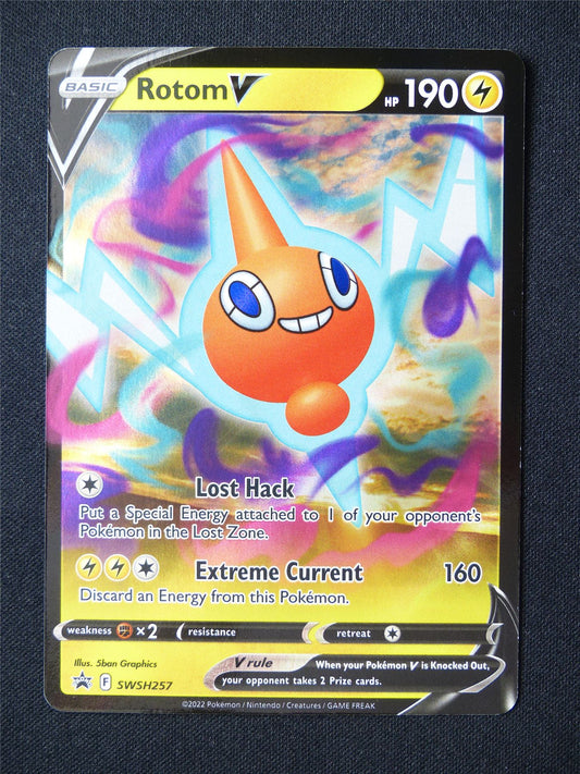 Rotom V SWSH257 Promo Holo - Pokemon Card #63G