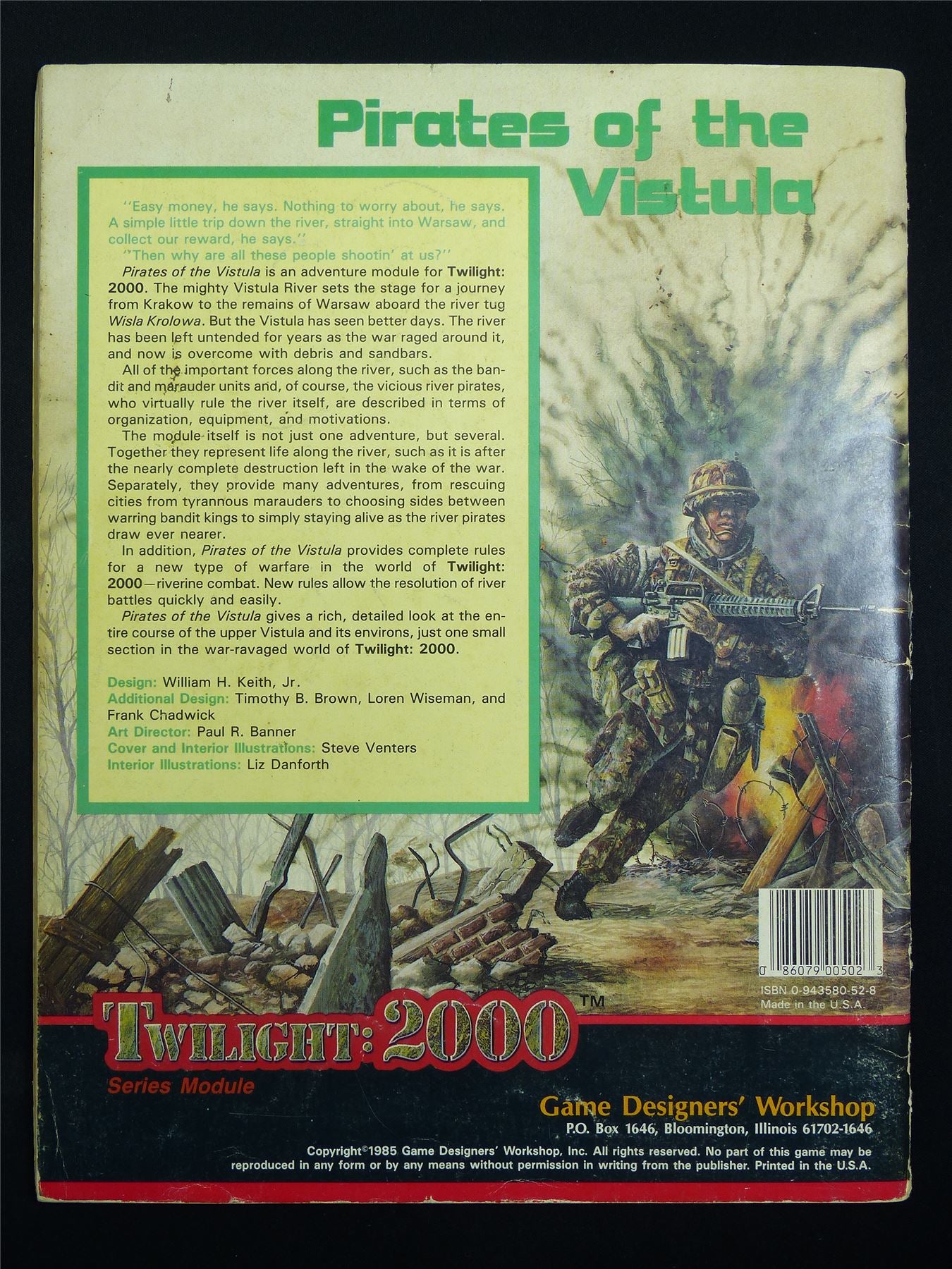 Twilight 2000: Pirates of the Vistula Module - Roleplay Booklet #60