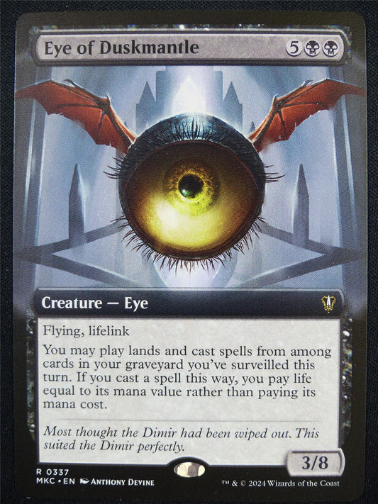Eye of Duskmantle Extended Art - MKC - Mtg Card #5Y8