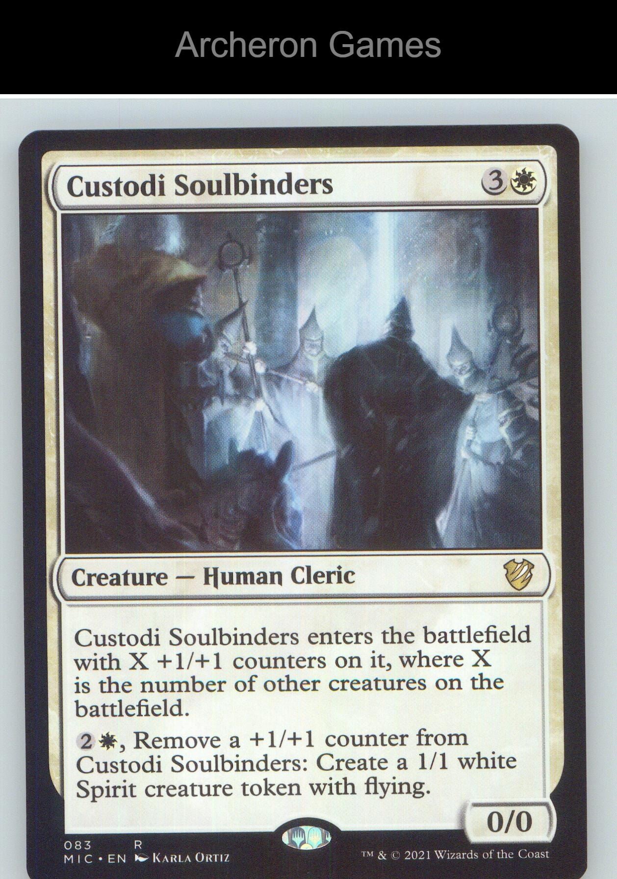 Custodi Soulbinders MIC 83 R MTG Card NM/EX+