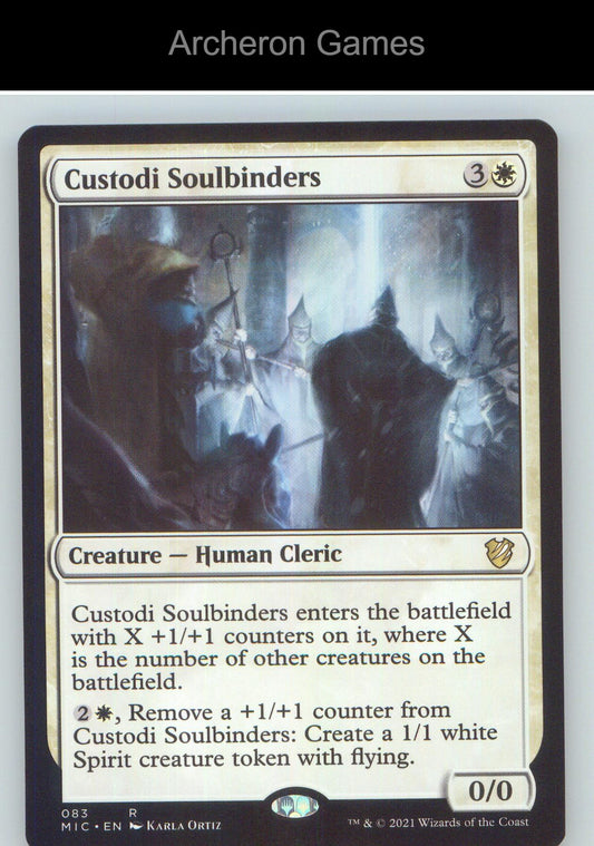 Custodi Soulbinders MIC 83 R MTG Card NM/EX+