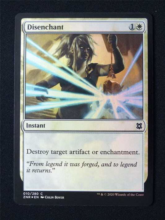 Disenchant Foil - ZNR - Mtg Card #96L