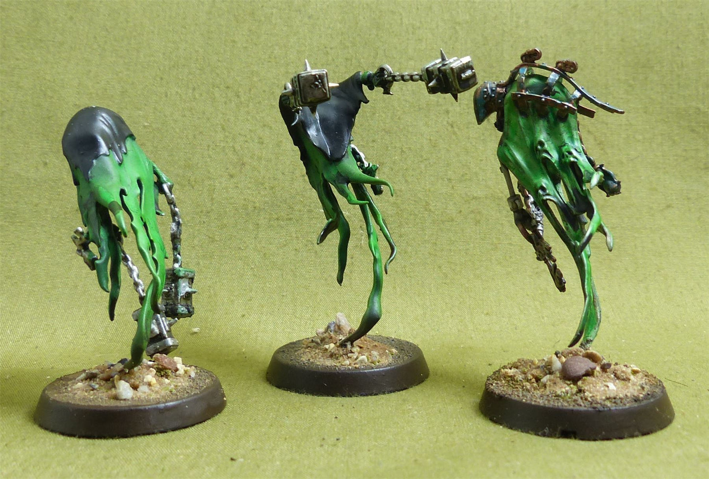 Spirit Torment and Chainghasts painted - Nighthaunt - Warhammer AoS #4XT