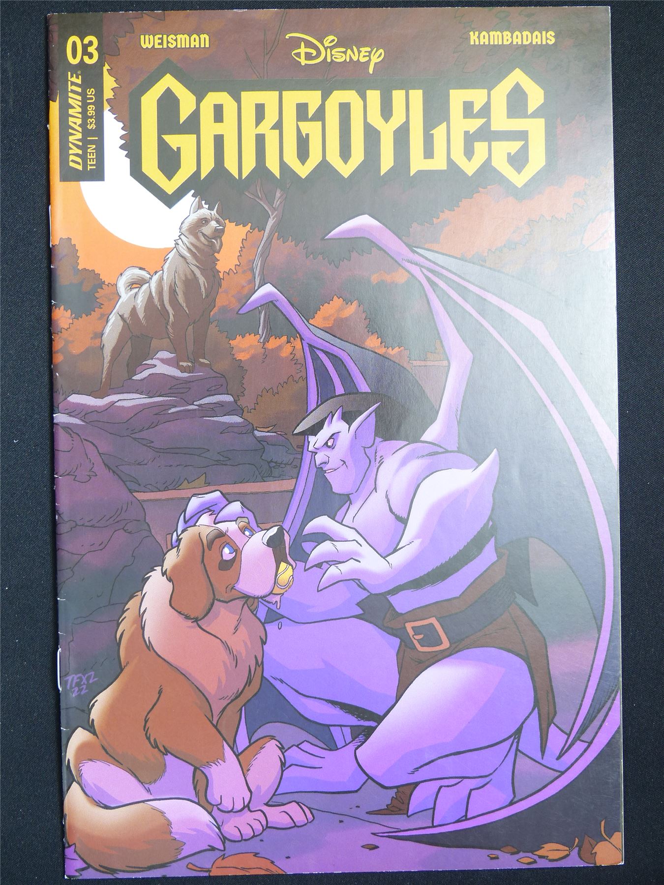 Disney GARGOYLES #3 - Dynamite Comic #1Q1