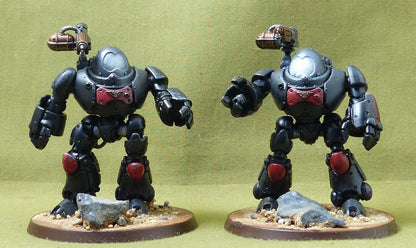 Kastelan Robots painted - Adeptas Mechanicus - Warhammer 40k #3M4