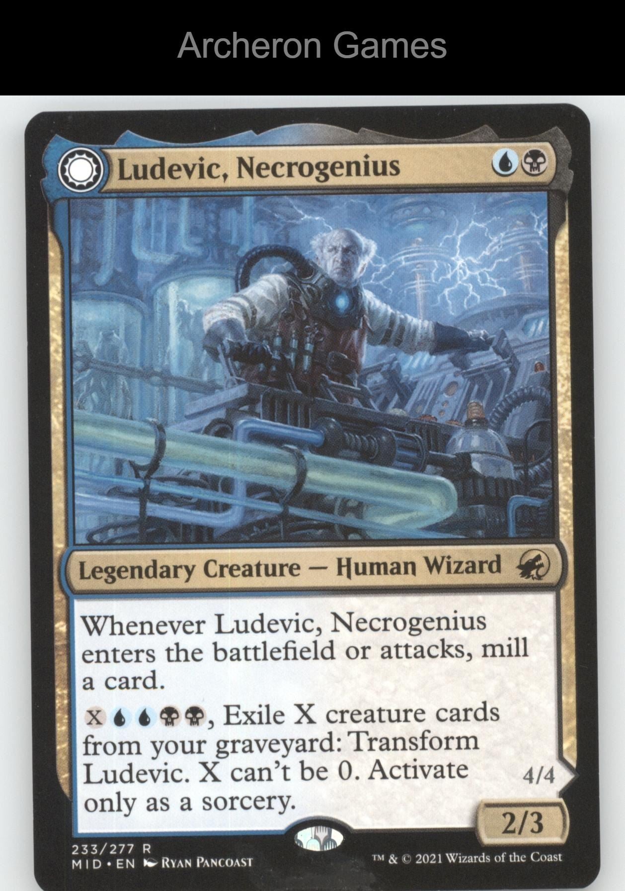 Ludevic, Necrogenius 233 R MTG Card The List Reprints
