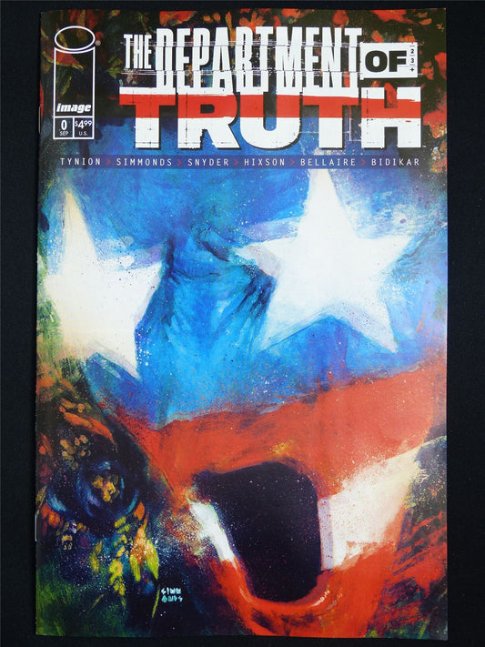 The DEPARTMENT of Truth #0 - Oct 2025 Image Comic #4UM
