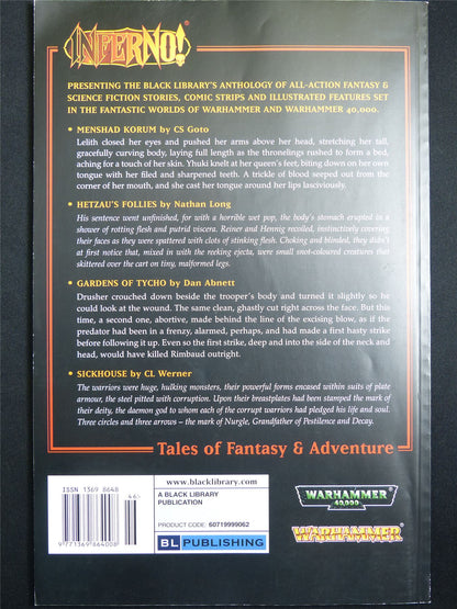 Inferno! Tales of Fantasy and Adventure #46 - Workshop Black Library Publication #1NV
