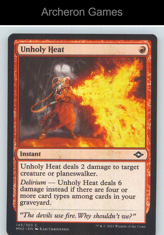 Unholy Heat MH2 145 C MTG Card NM/EX+