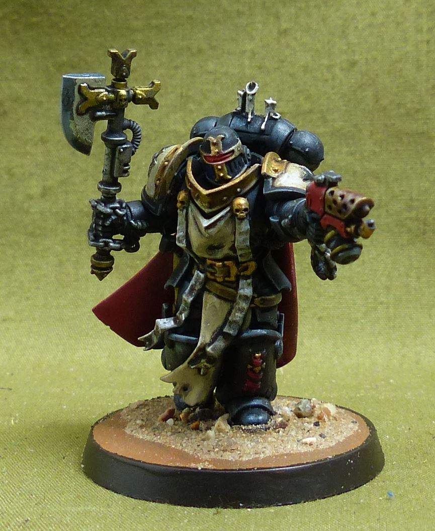 Black Templars Castellan painted - Space Marines - Warhammer 40K #5BS