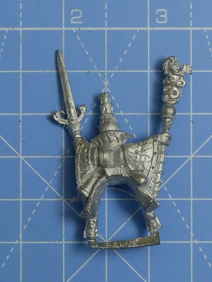 Kurt Helborg Captain of the Reiksguard Knights 1992 Classic Metal - Warhammer Fantasy #YU