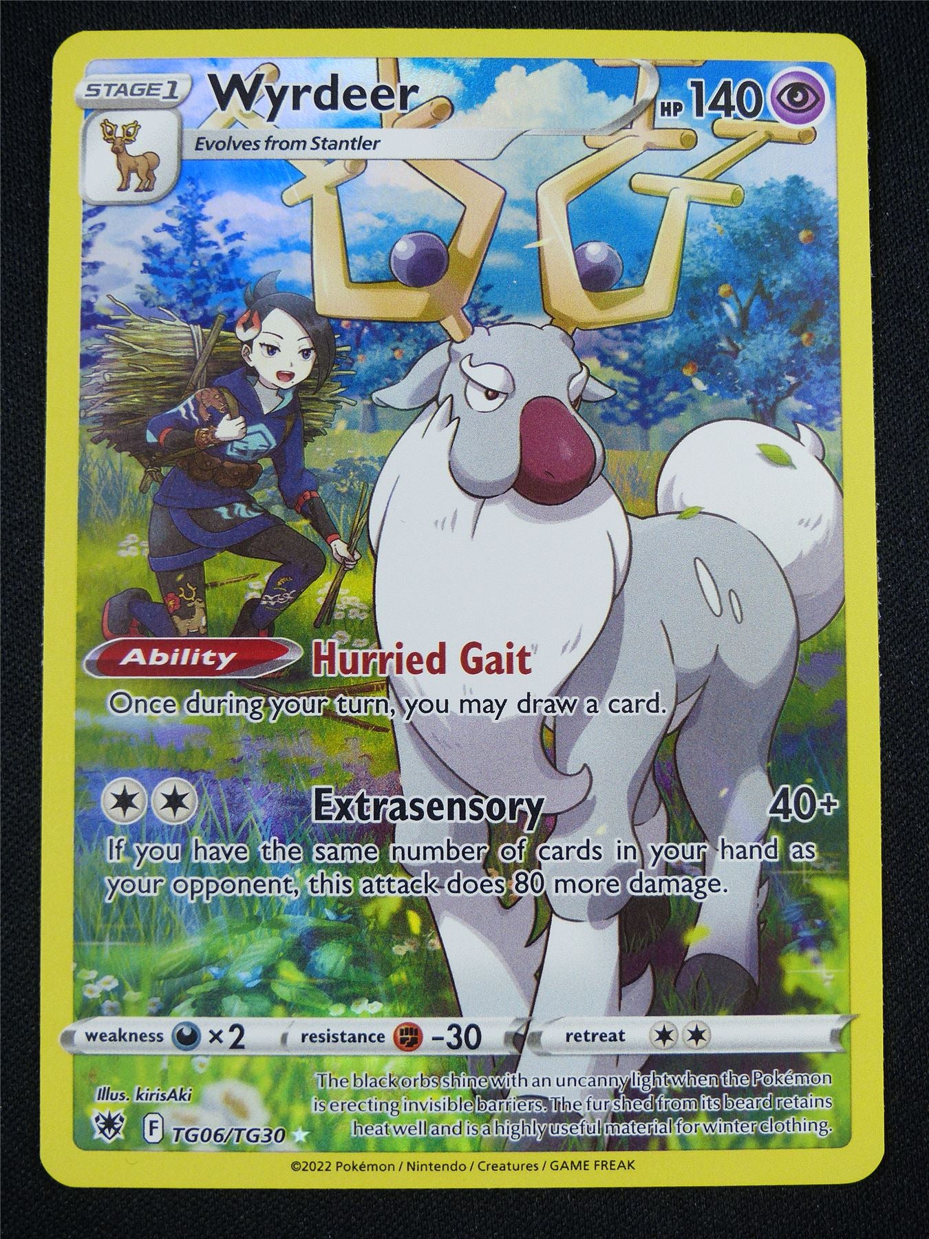 Wyrdeer TG06/TG30 Holo - Pokemon Card #DM