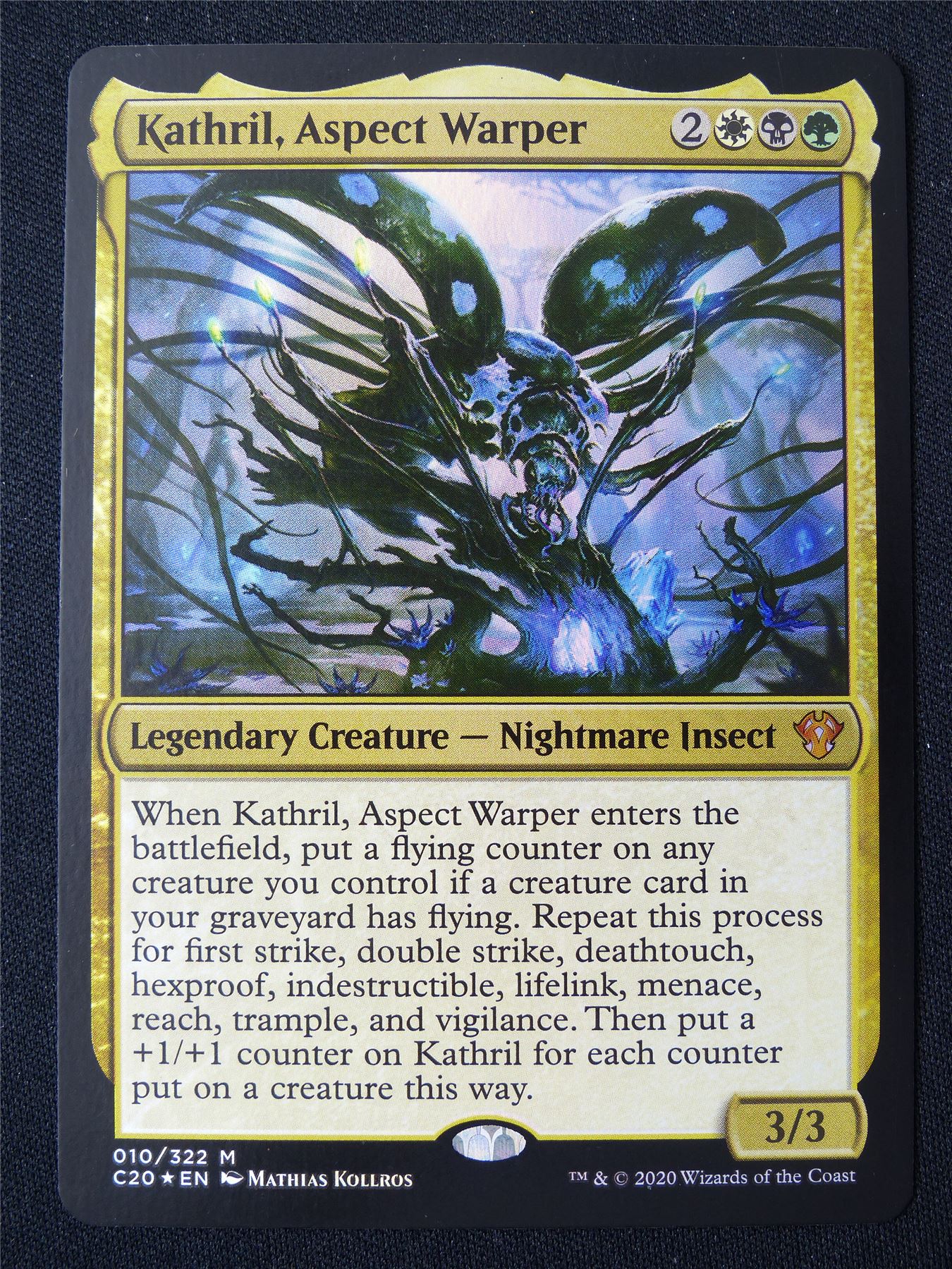 Kathril Aspect Warper Foil - C20 - Mtg Card #1ZZ