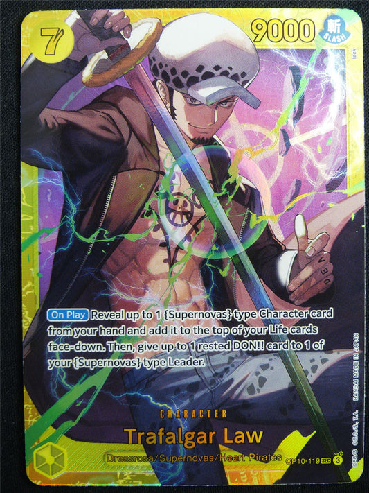 Trafalgar Law OP10-119 SEC Foil - One Piece Card #4WR