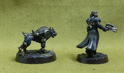 Scrutinator-Primus Servalen painted - Enforcer - Warhammer Necromunda #5CG