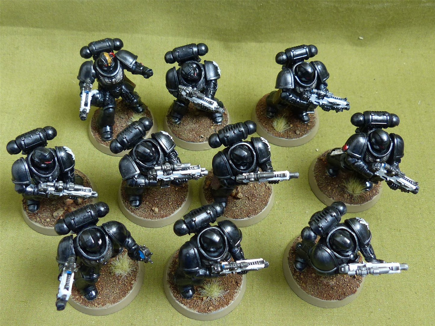 Primaris Intercessors painted - Iron Hands - Warhammer 40K #1HH