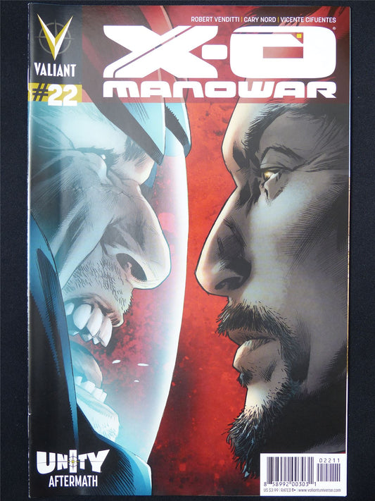 X-O Manowar #22 - B&B Valiant Comic #SK