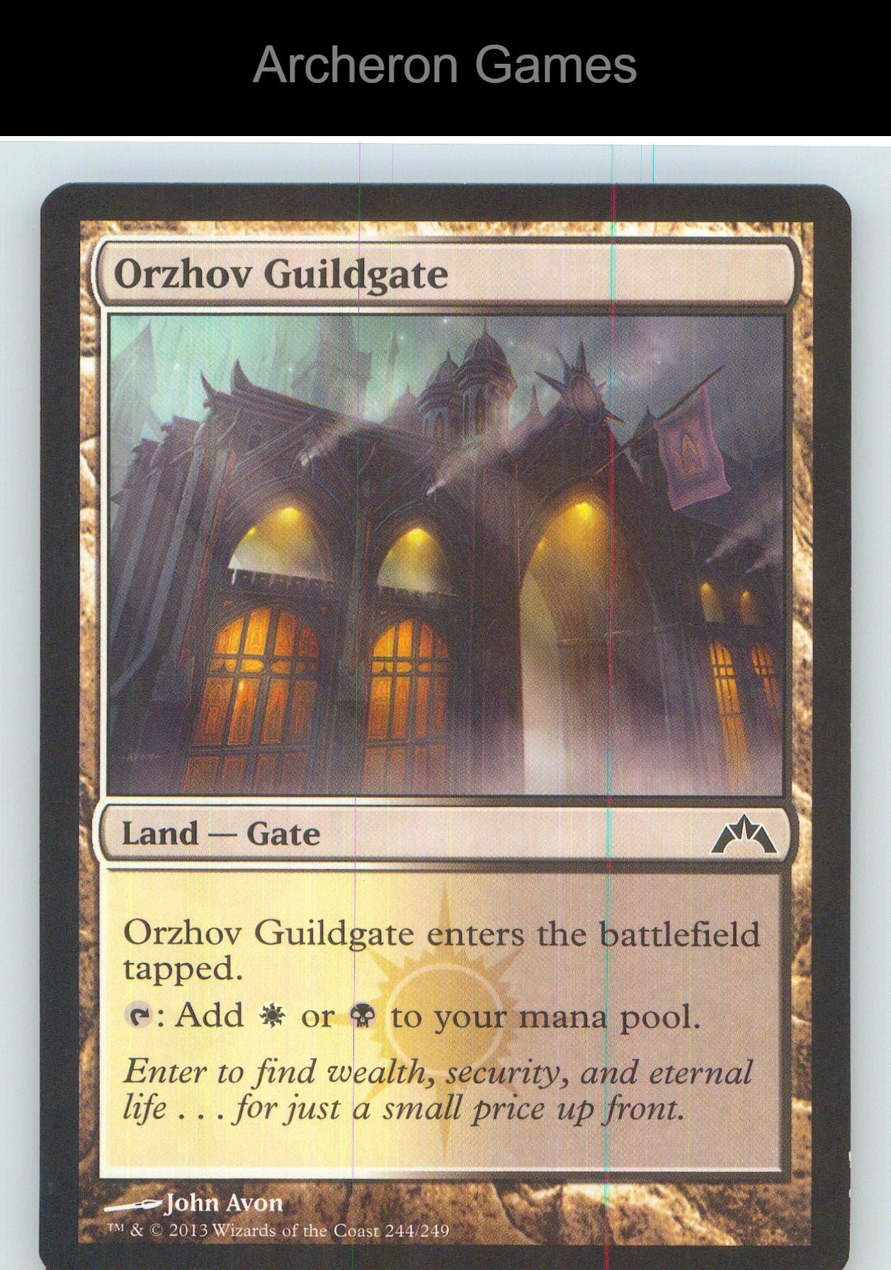 Orzhov Guildgate GTC 244 C MTG Card NM/EX+
