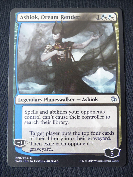 Ashiok Dream Render - WAR - Mtg Card #23P