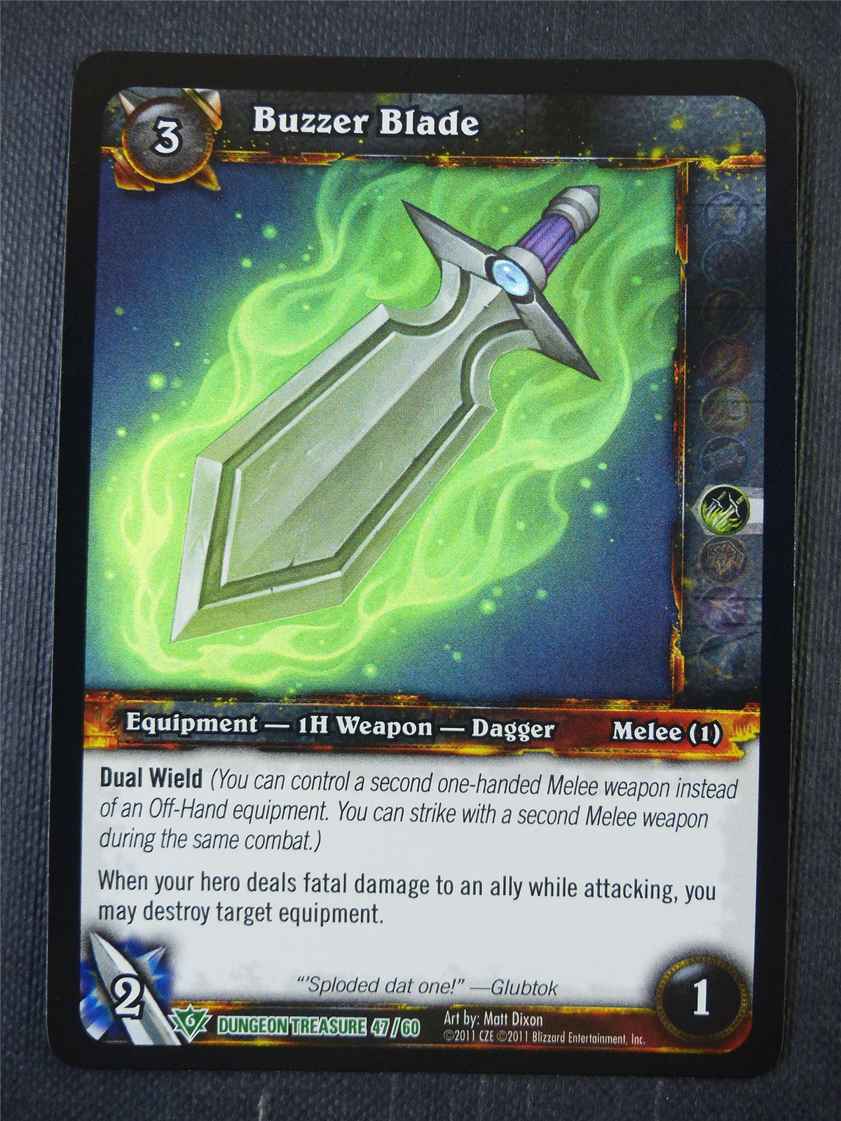 Buzzer Blade 47/60 Foil - WoW Card #19G