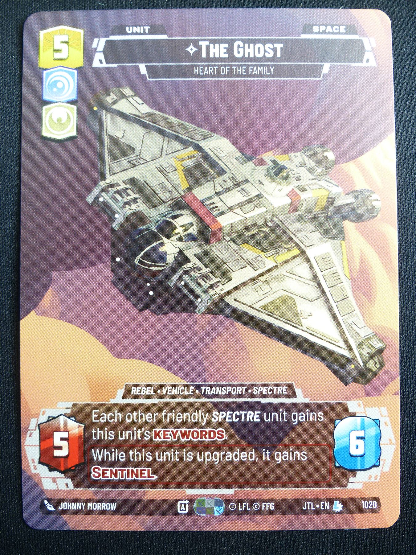 The Ghost 1020 Prestige - Star Wars Unlimited Card #4GM