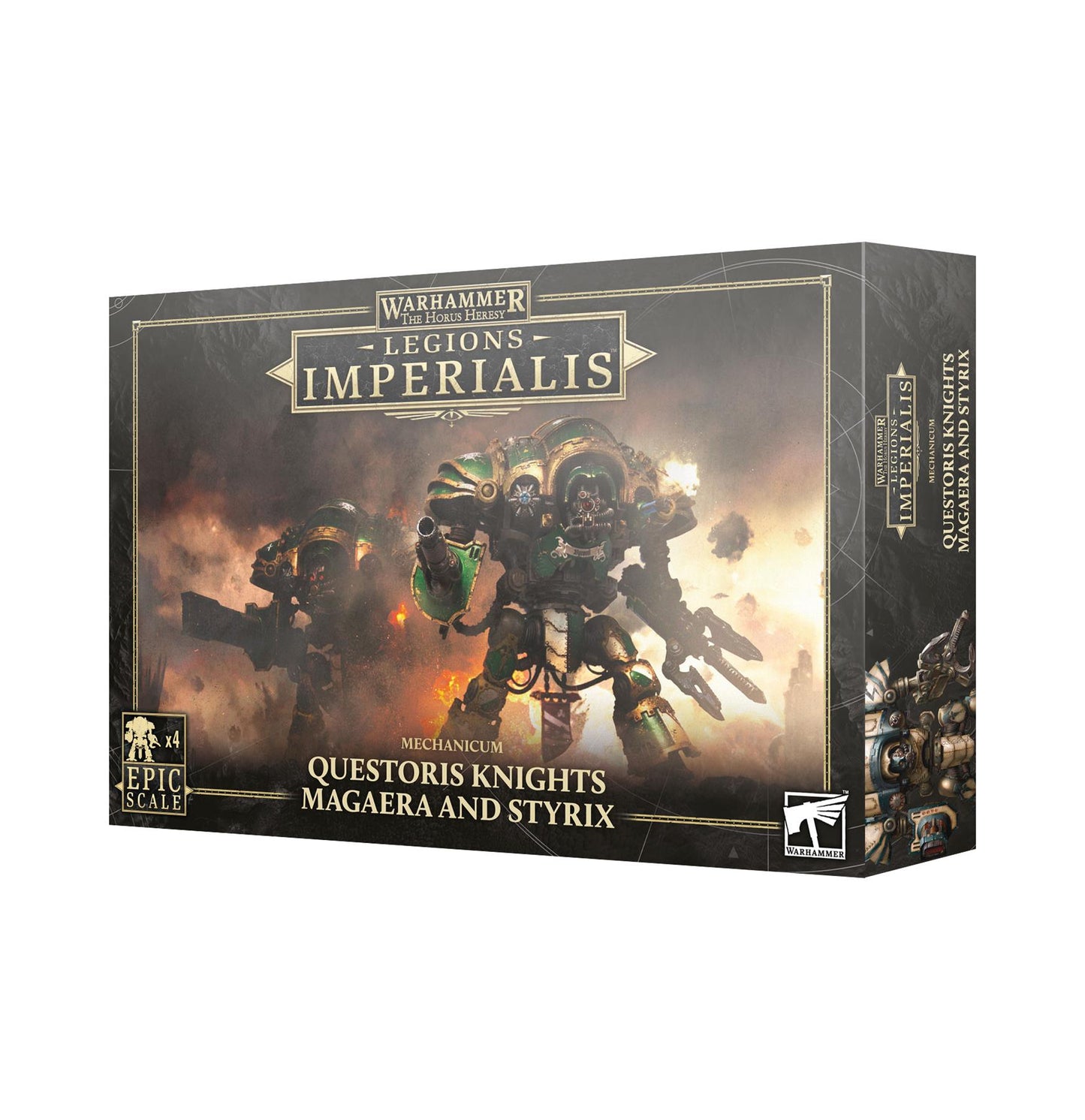 Questoris Knights Magaera and Styrix - Mechanicum - Warhammer Legions Imperialis