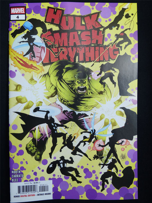HULK Smash Everything #4 - May 2026 Marvel Comic #3RP