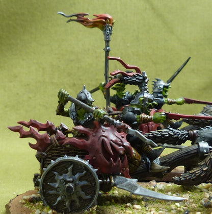 Sunsteala Wheelas painted - Gloomspite Gitz - Warhammer AoS #1Q8
