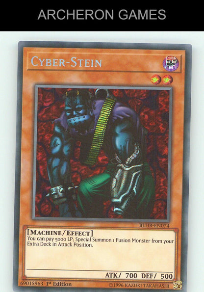 Cyber-Stein SEC YUGIOH Card