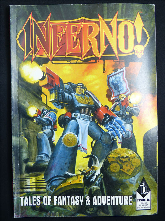 Inferno! Tales of Fantasy and Adventure #16 - Vintage Games Workshop Black Library Publications