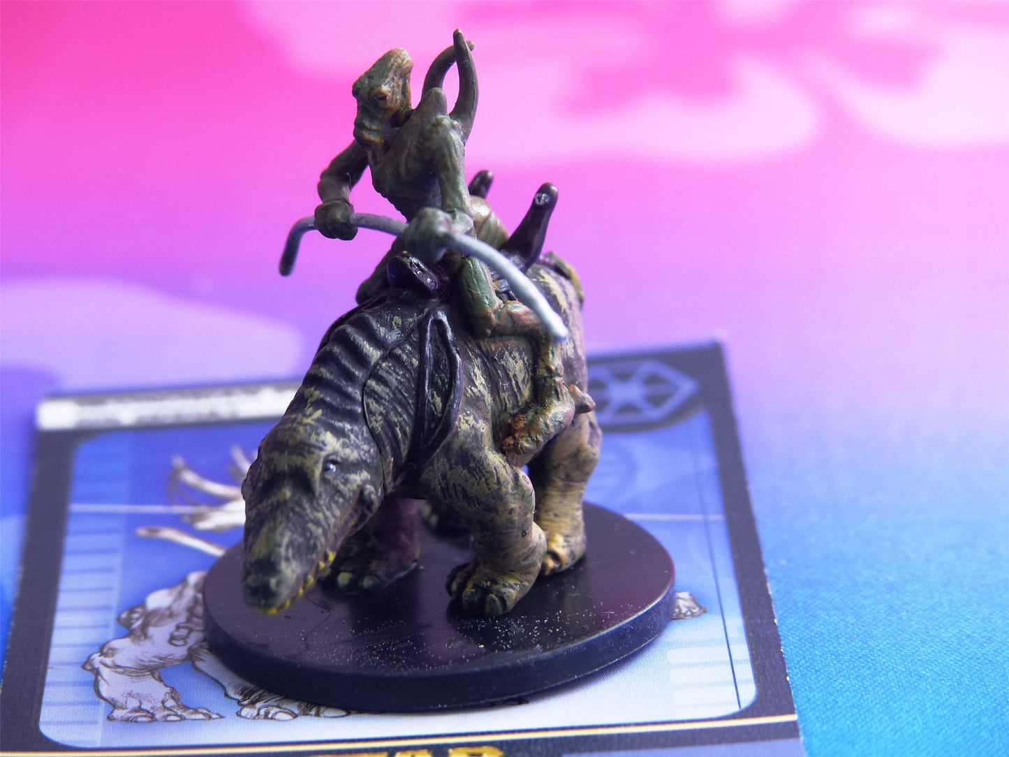 Geonosian Picador on Orray 43/60 - Star Wars Miniatures Game #58H