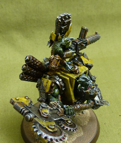 Warboss in Mega Armour painted - Orks - Warhammer 40K #1IQ