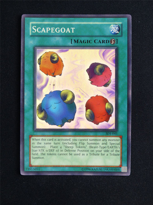 Scapegoat SDJ Super Rare - Yugioh Card #23E