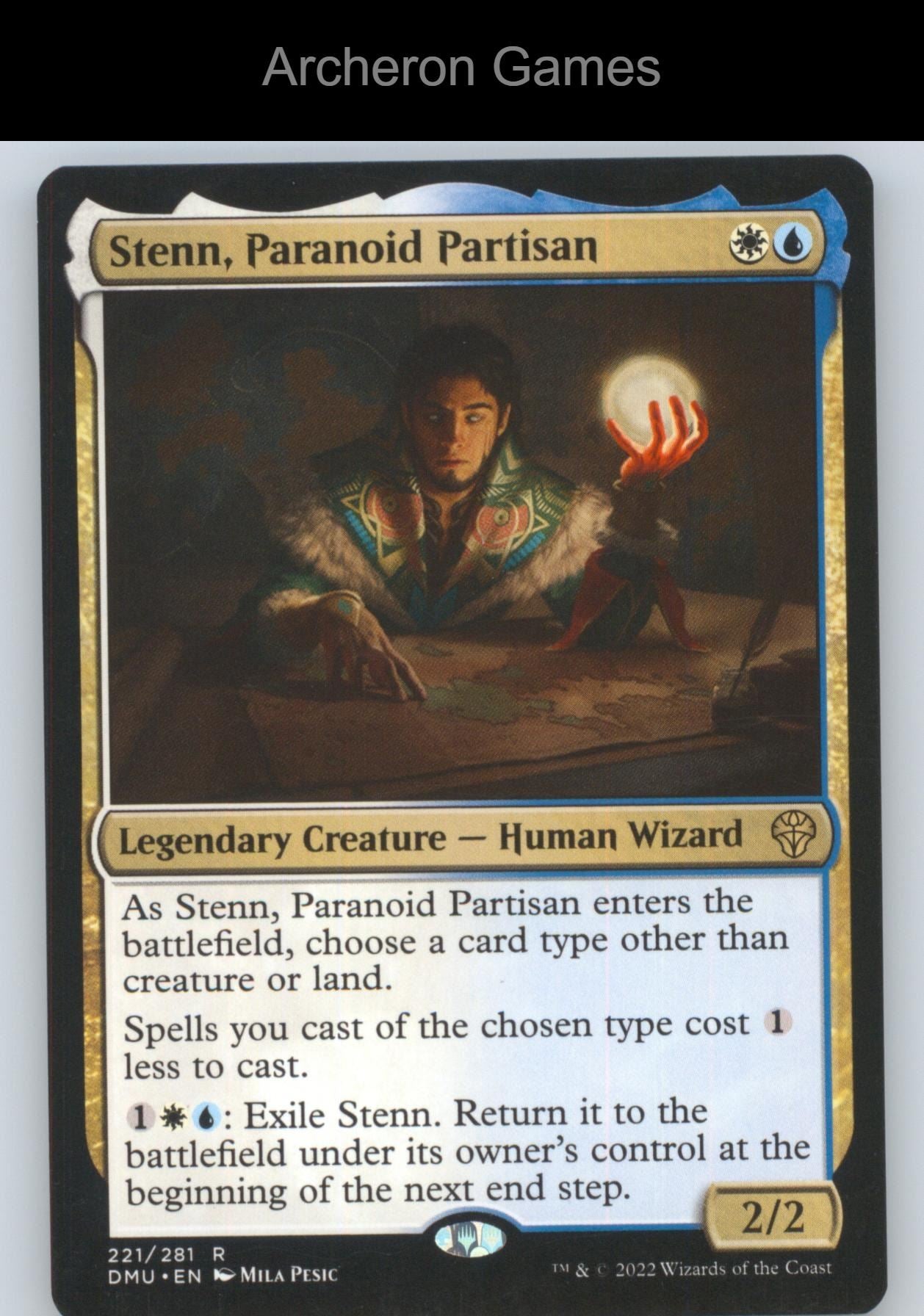 Stenn, Paranoid Partisan 221 R MTG Card Promo Pack: Dominaria United