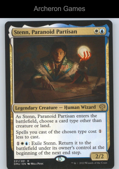 Stenn, Paranoid Partisan 221 R MTG Card Promo Pack: Dominaria United